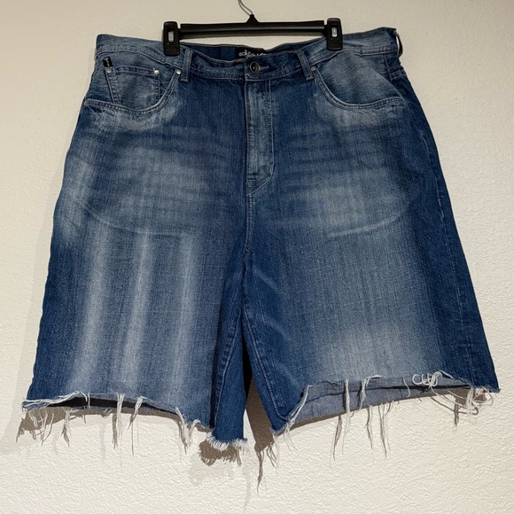 Ecko Unltd |  Denim Jeans Short Y2K Baggy size 40 - Picture 1 of 4